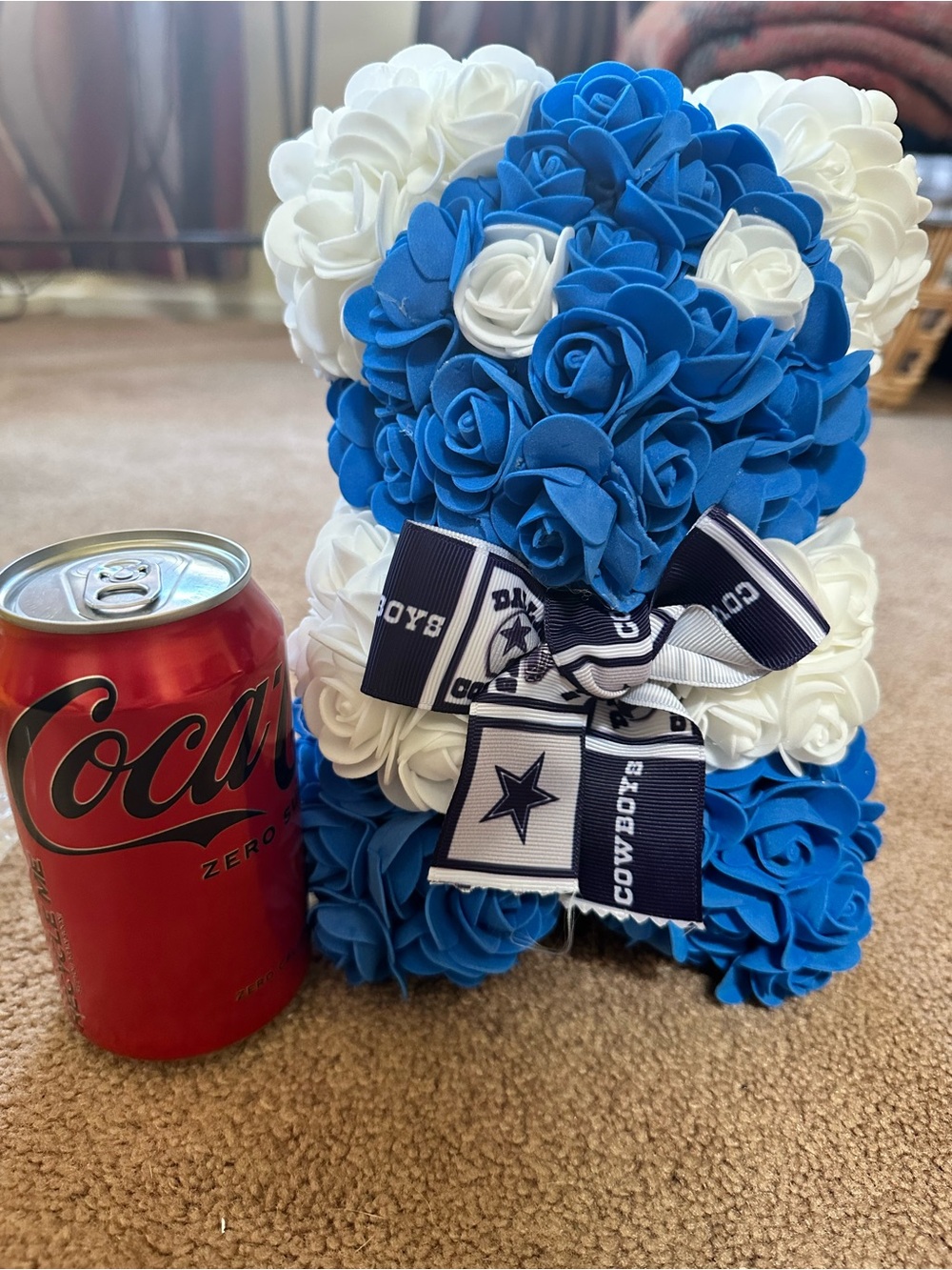 Cowboys Custom Rose Bear